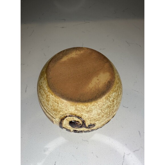 Vintage Pottery Craft USA Honey Pot With Bear Jar Lid And Dipper - Picture 9 of 9